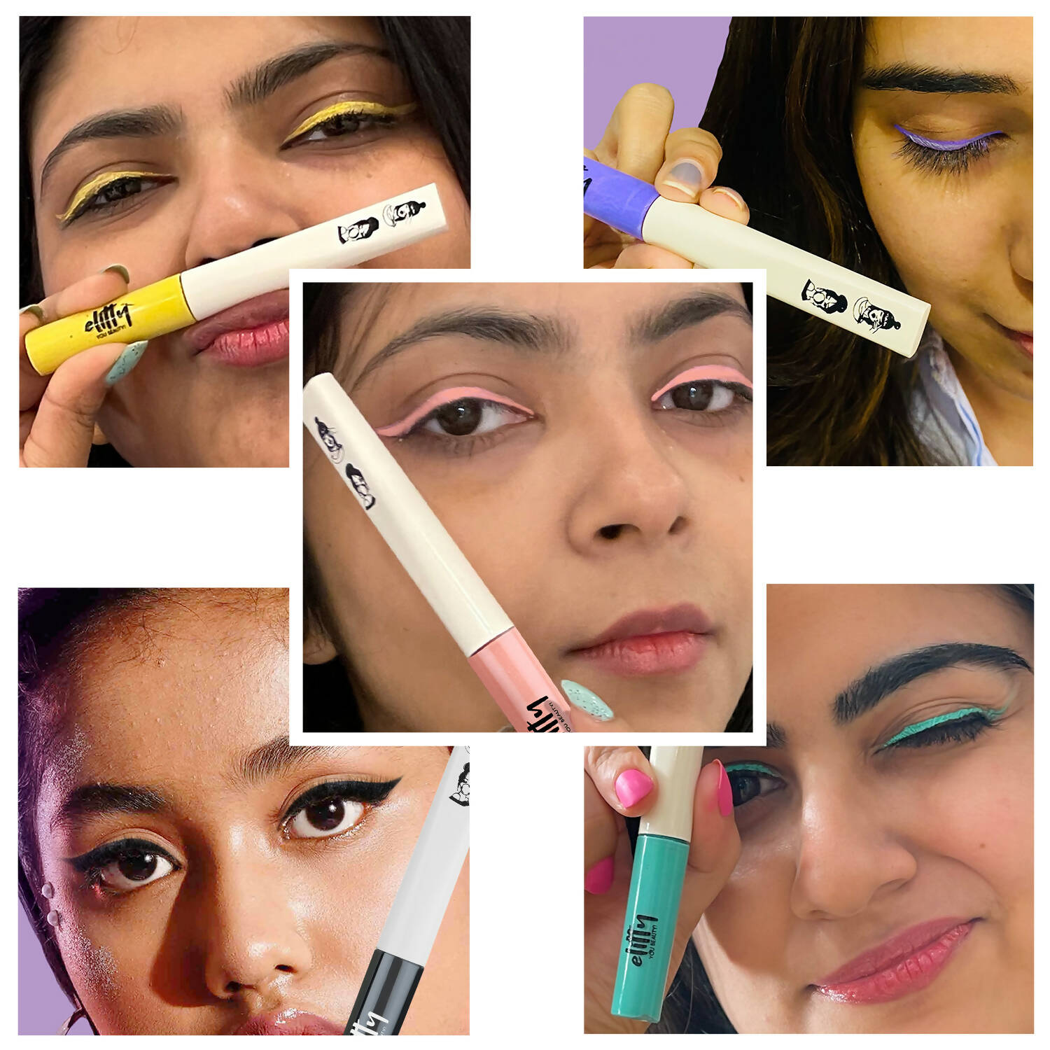 Elitty Eye Gotta Feeling Pop Color Eyeliner Combo