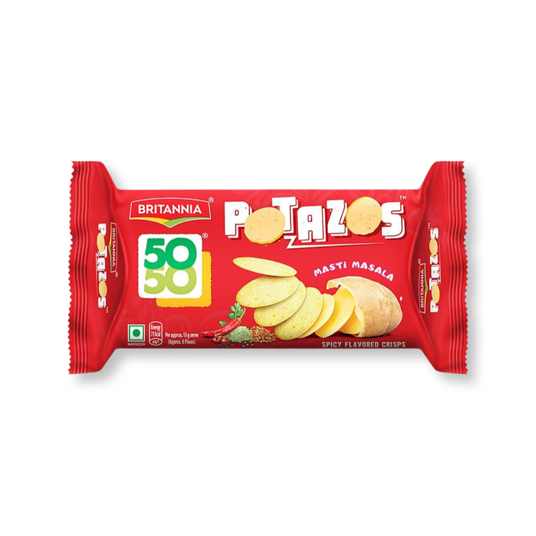 Britannia 50-50 Potazos 100gm