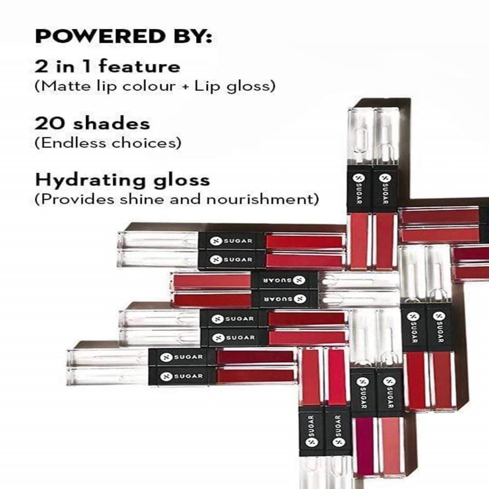 Sugar Smudge Me Not Lip Duo - Rust Lust (Red Terracotta)