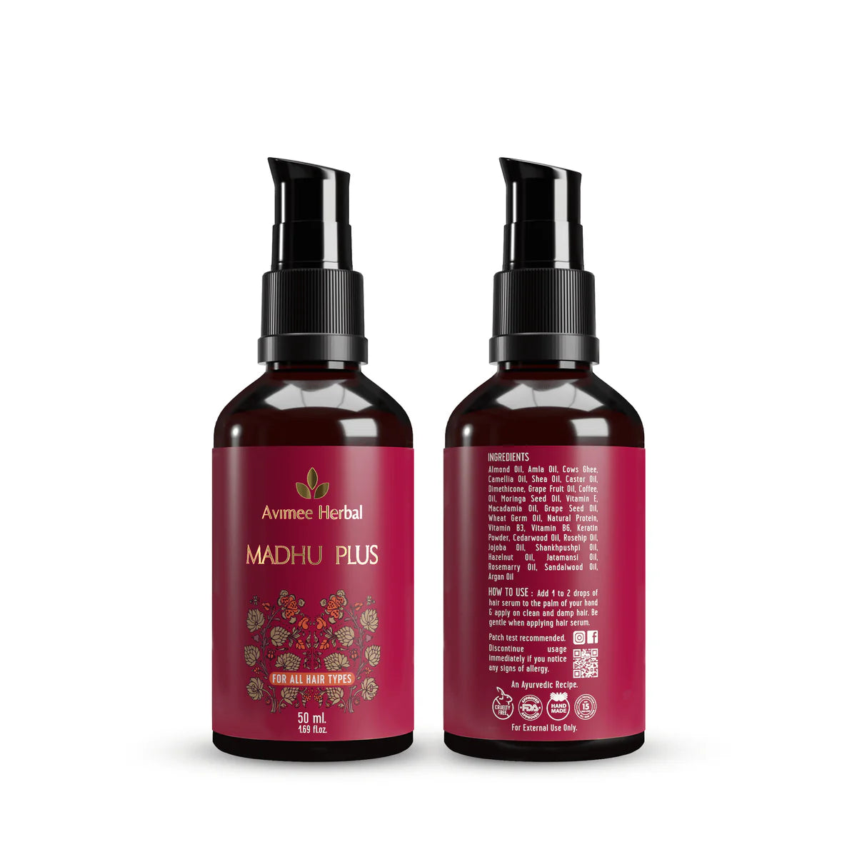 Avimee herbal Madhu Plus Hair Serum
