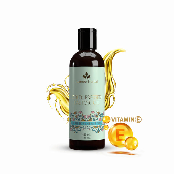 Avimee herbal Cold Pressed Castor Oil for Hair Growth
