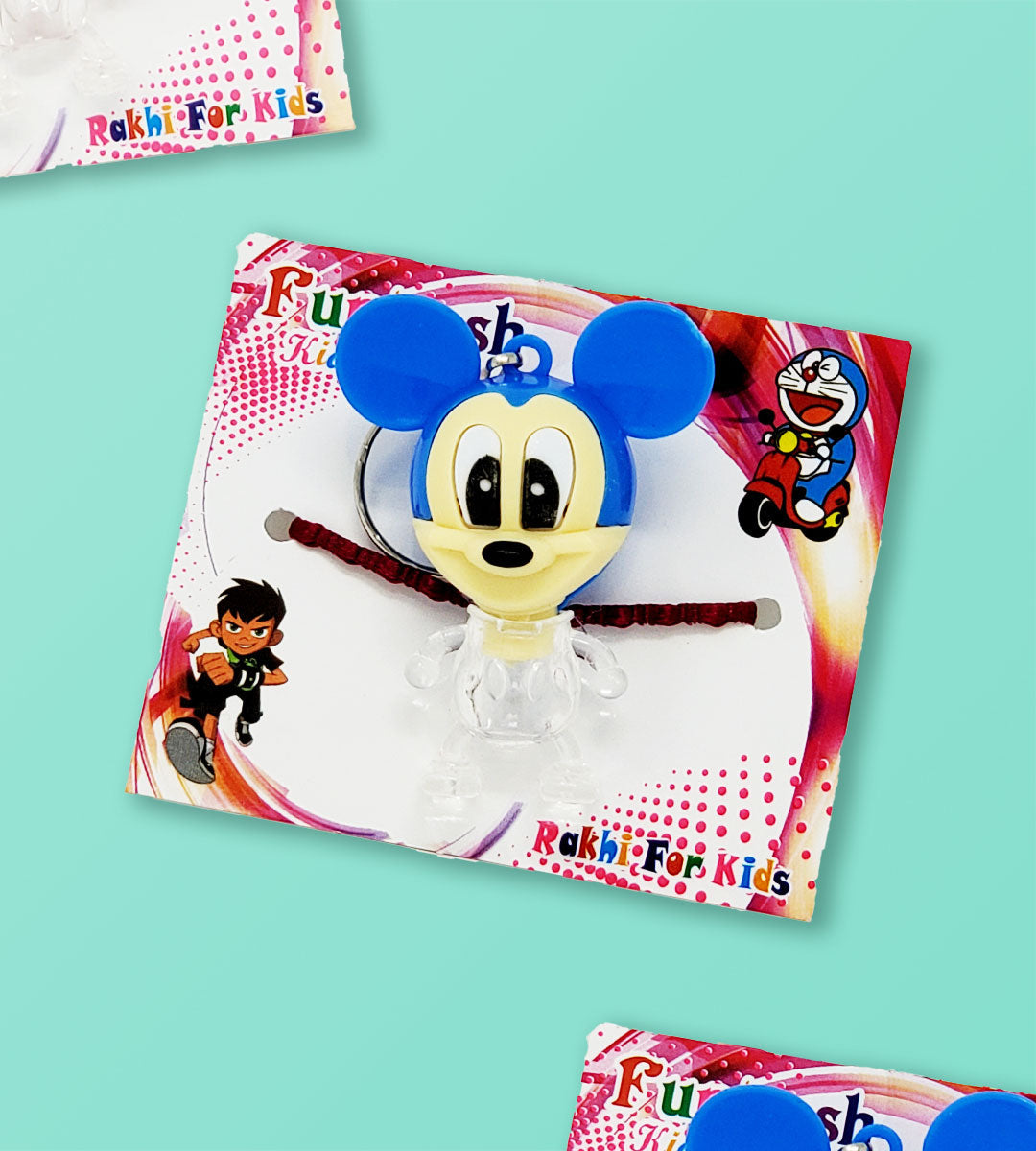 Funtoosh Mickey Mouse Blue Children's Rakhi