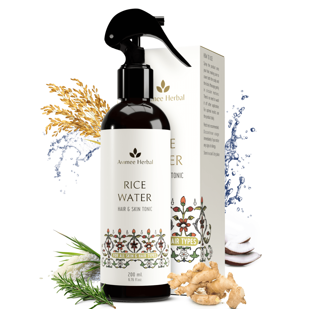 Avimee herbal Rice Water for Hair and Skin
