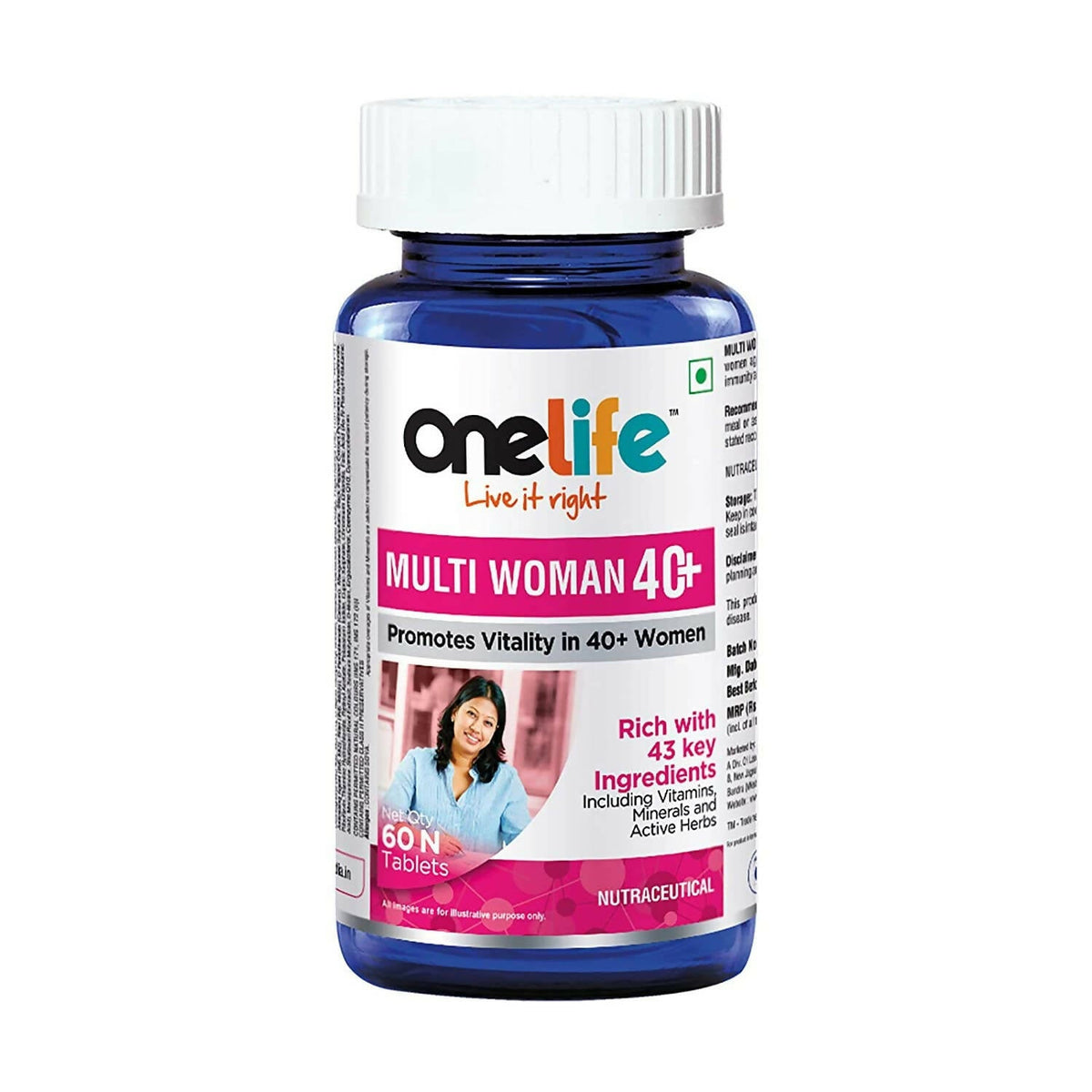 Onelife Multi Woman Multivitamin For 40+ Women Tablets