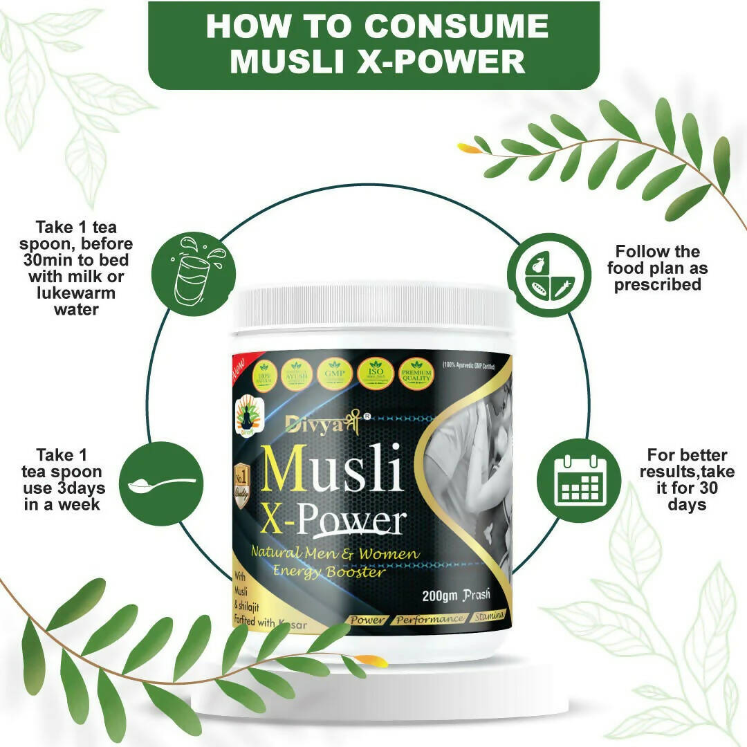 Divya Shree Musli X-Power Prash For Men