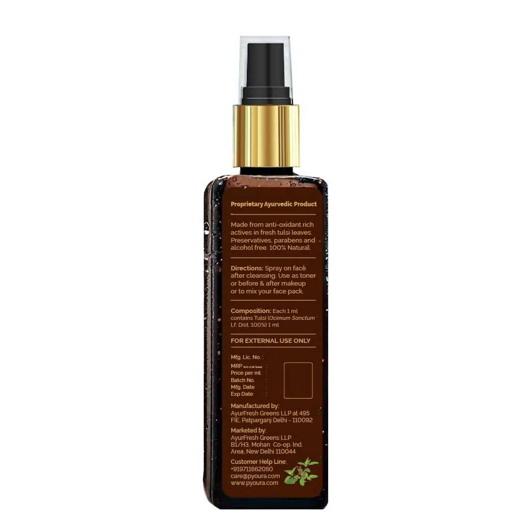 Pyoura Tulsi Anti Wrinkle Glowing Skin Face Toner Mist