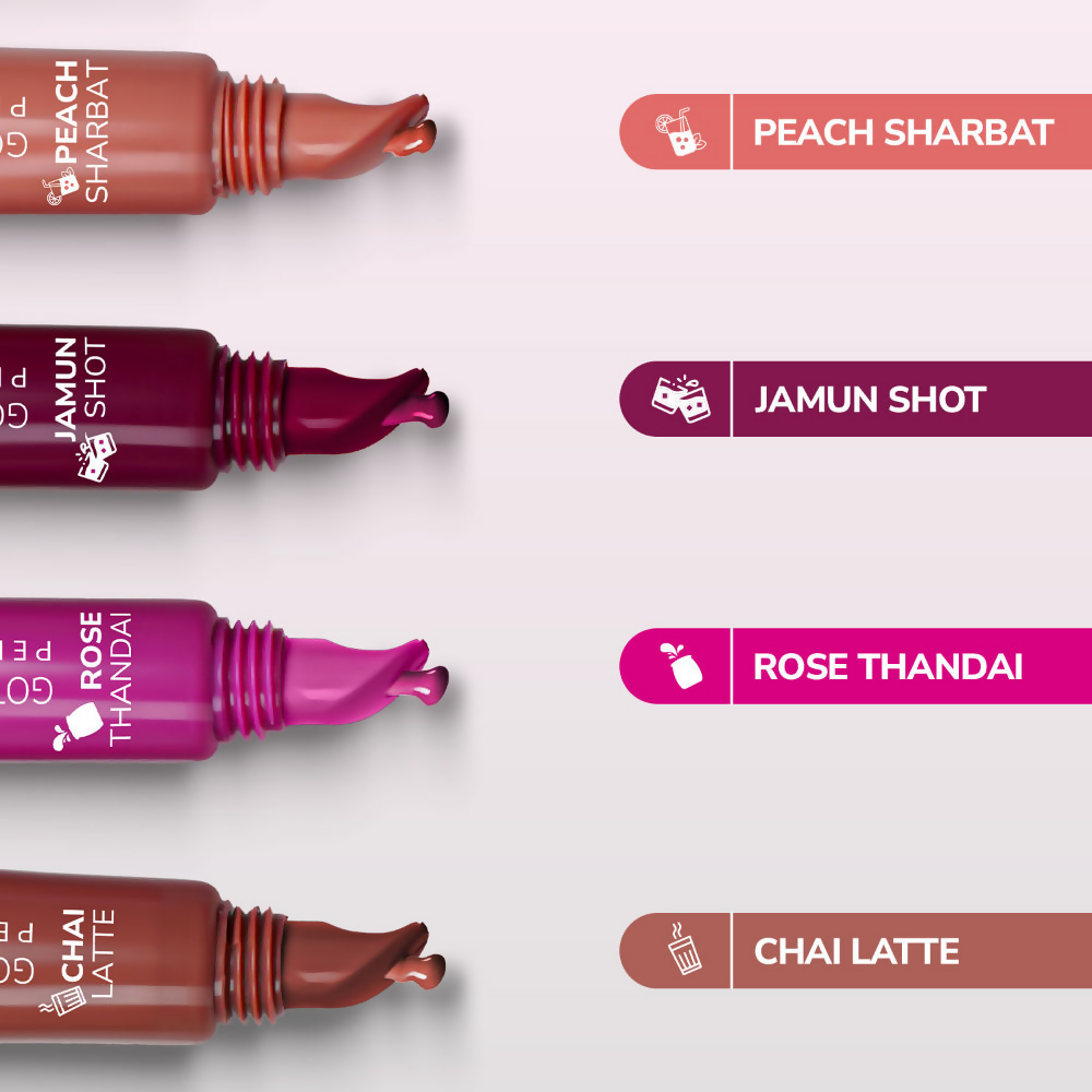 Mila Beaute Got Gloss Peptide Lippies - Rose Thandai