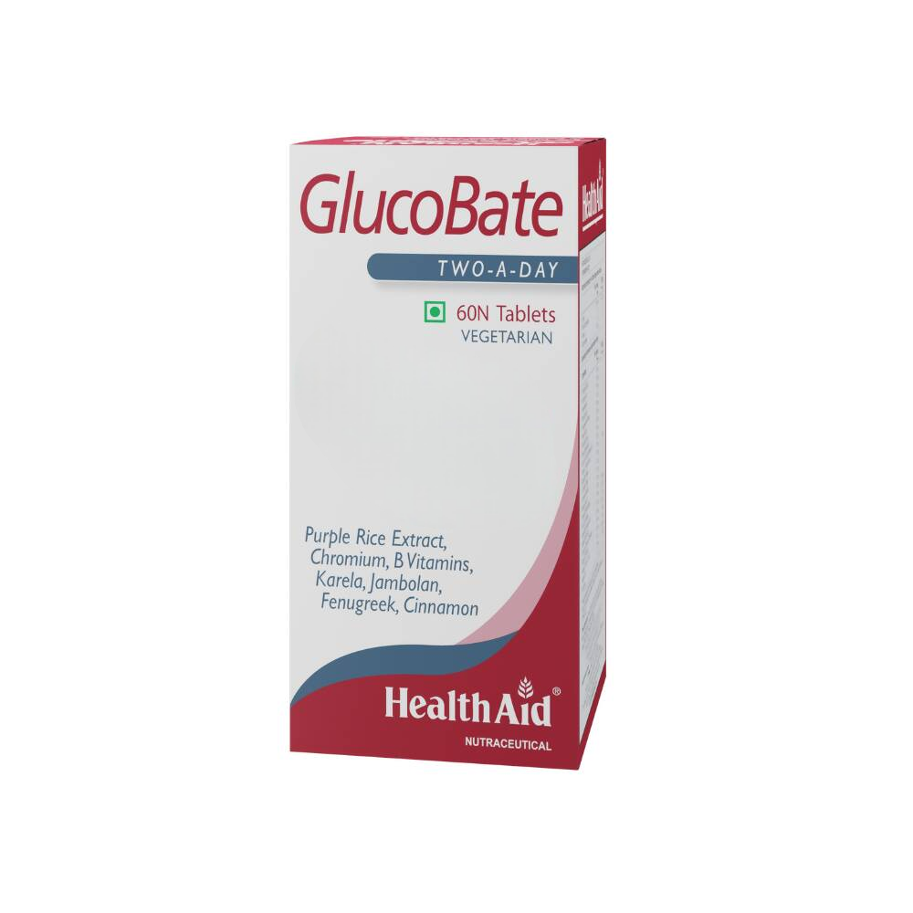 HealthAid GlucoBate Tablets