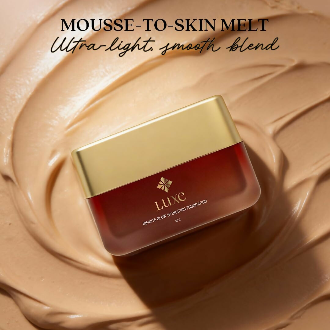 Just Herbs Luxe Infinite Glow Hydrating Foundation Non-Cakey & Long-Lasting (Beige)