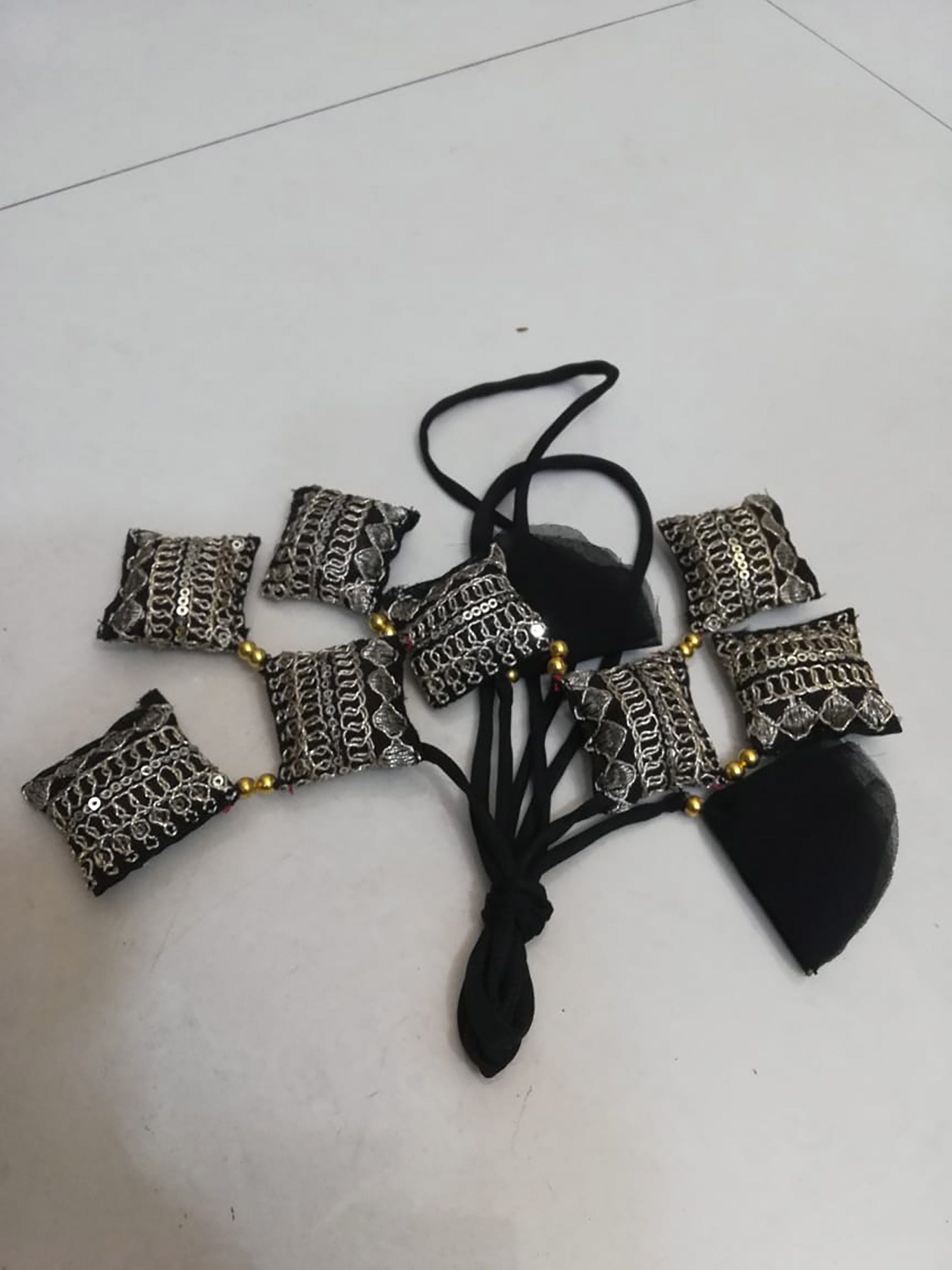 Aastha fashion off black Lehenga Choli with organza silk  blouse fabric