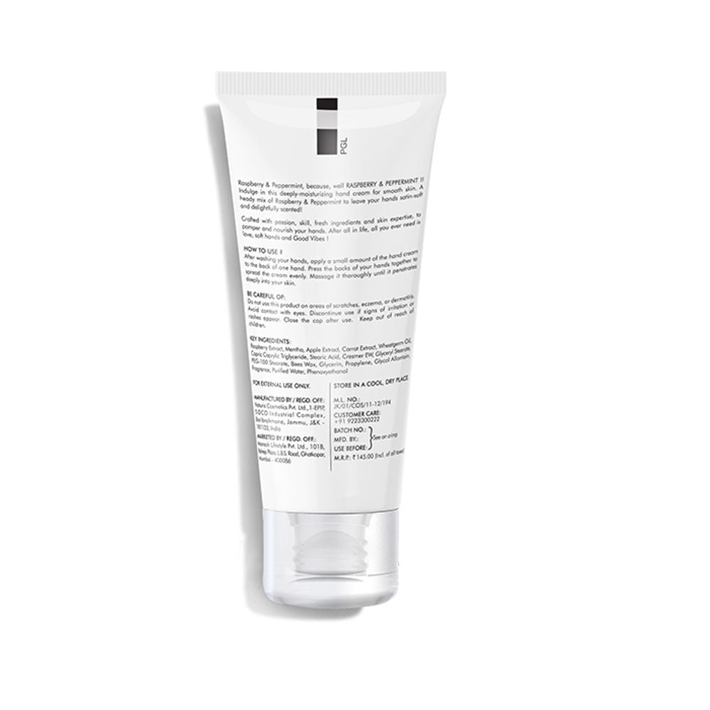 Good Vibes Nourishing Hand Cream - Raspberry and Peppermint