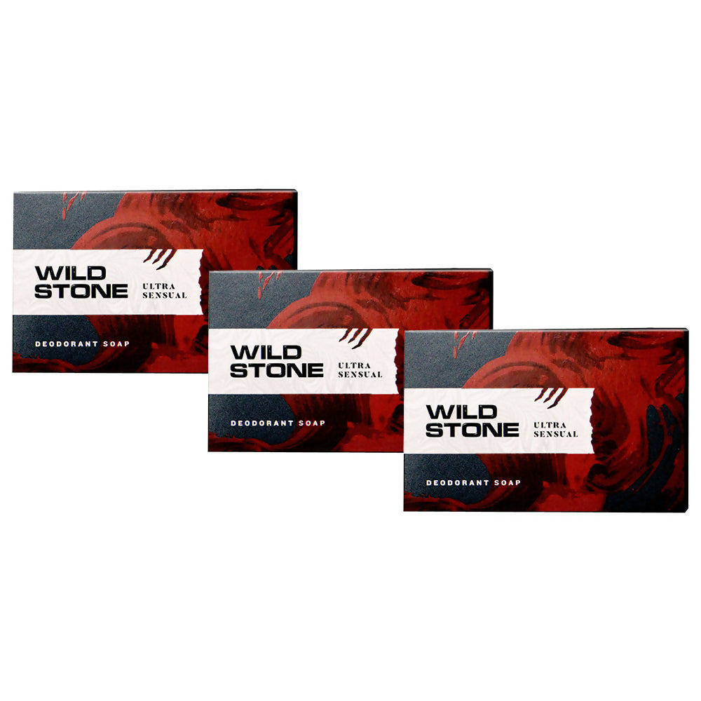 Wild Stone Ultra Sensual Deodorant Soap for Men