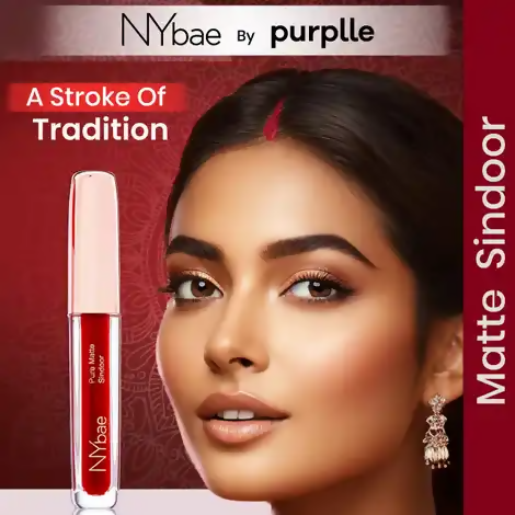NY Bae Pure Matte Sindoor - Merry Maroon 02