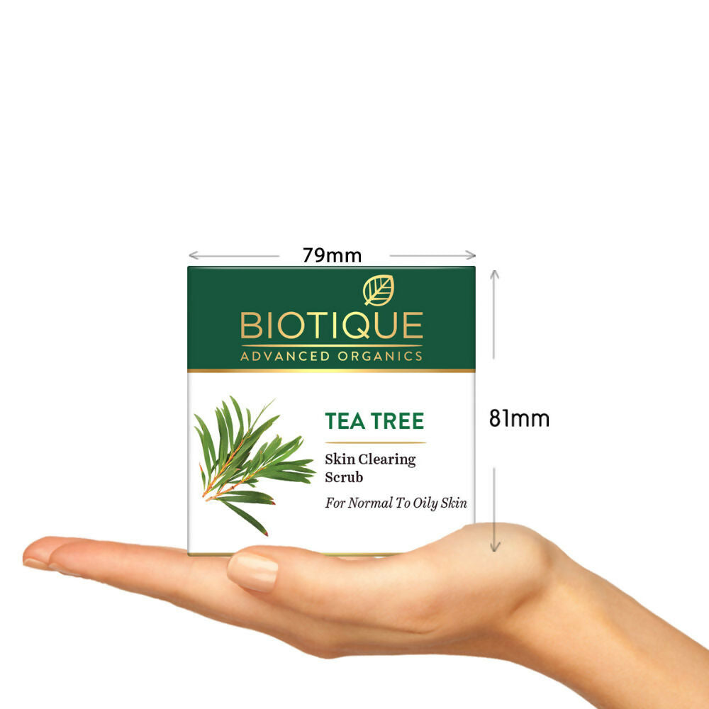 Biotique Advanced Organics Tea Tree Skin Clearing Scrub