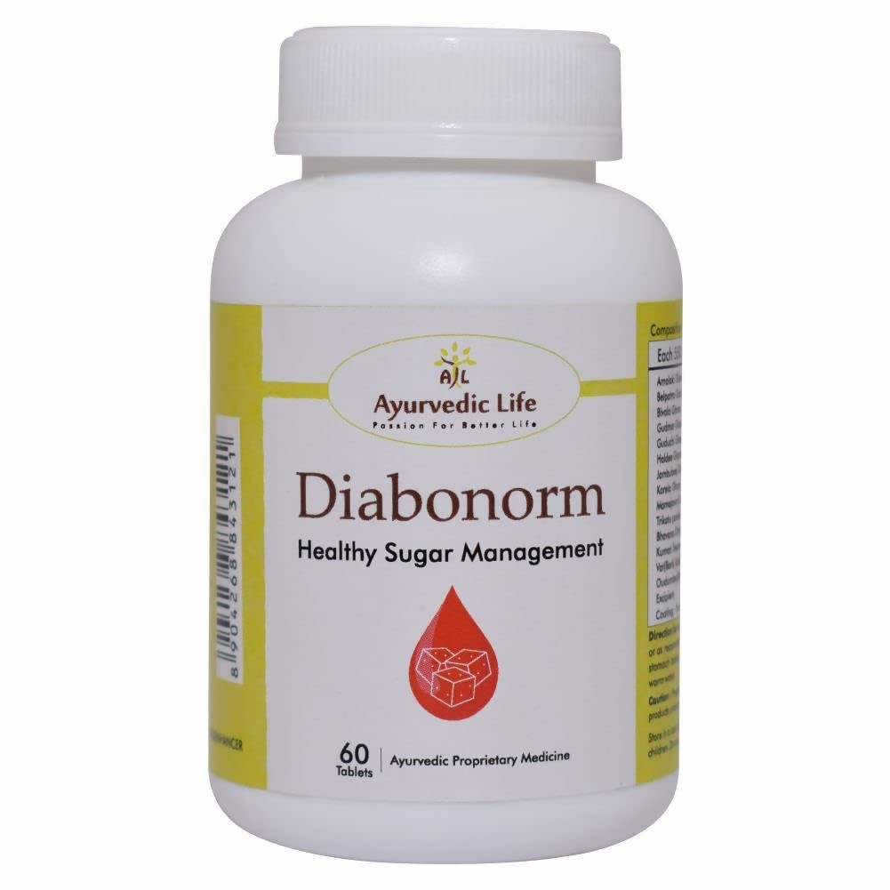 Ayurvedic Life Diabonorm Healthy Sugar Management Tablets