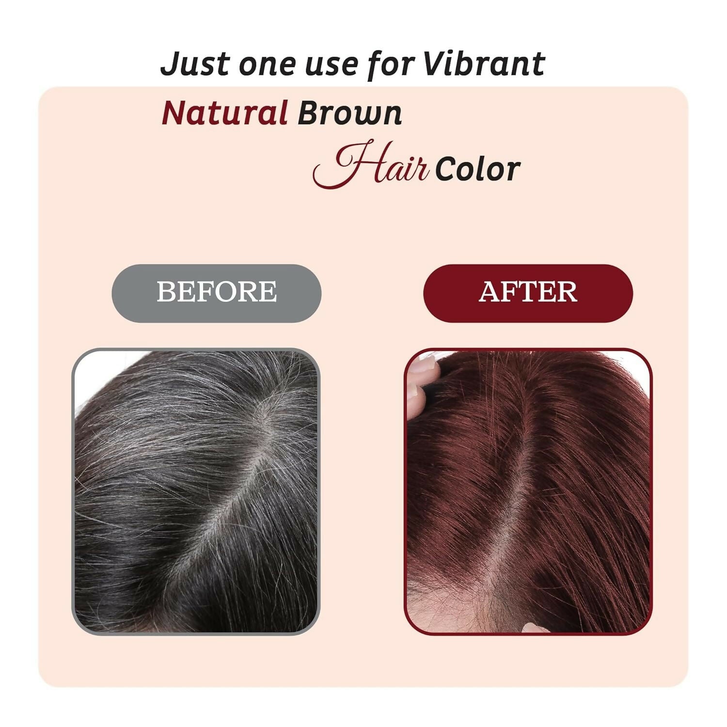 Prem Dulhan Natural Brown Henna Based Hair Color
