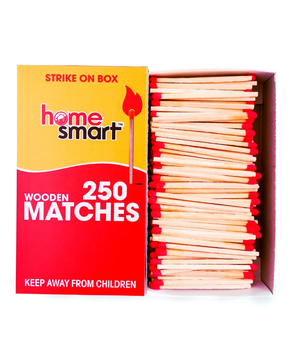 Home Smart 250 matches box pack of 2