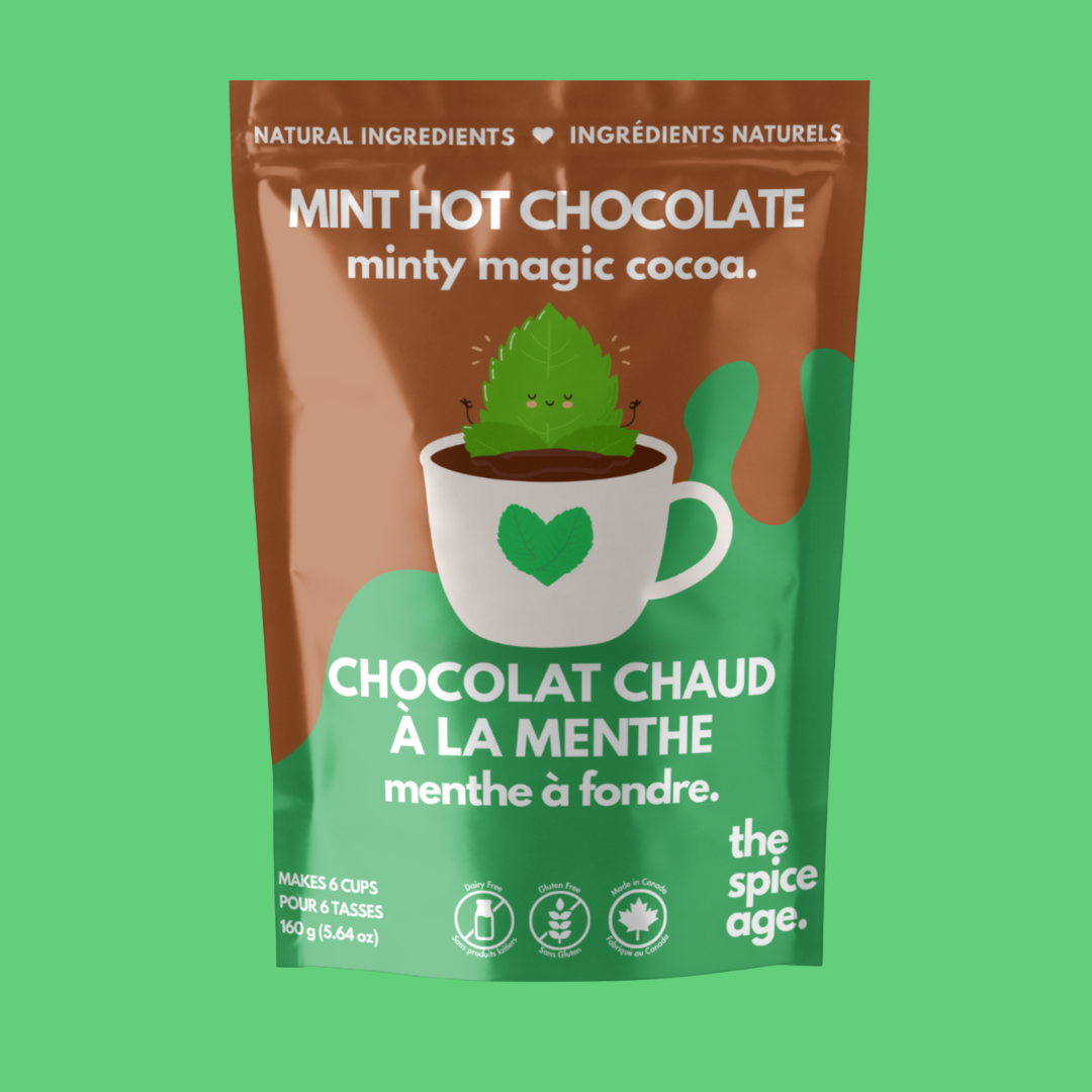 6 - PACK Peppermint Hot Chocolate - Hug in a Mug.