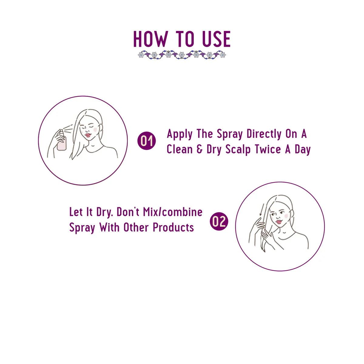 Avimee herbal Hairtone AG 1 Scalp Spray for Grey Hair