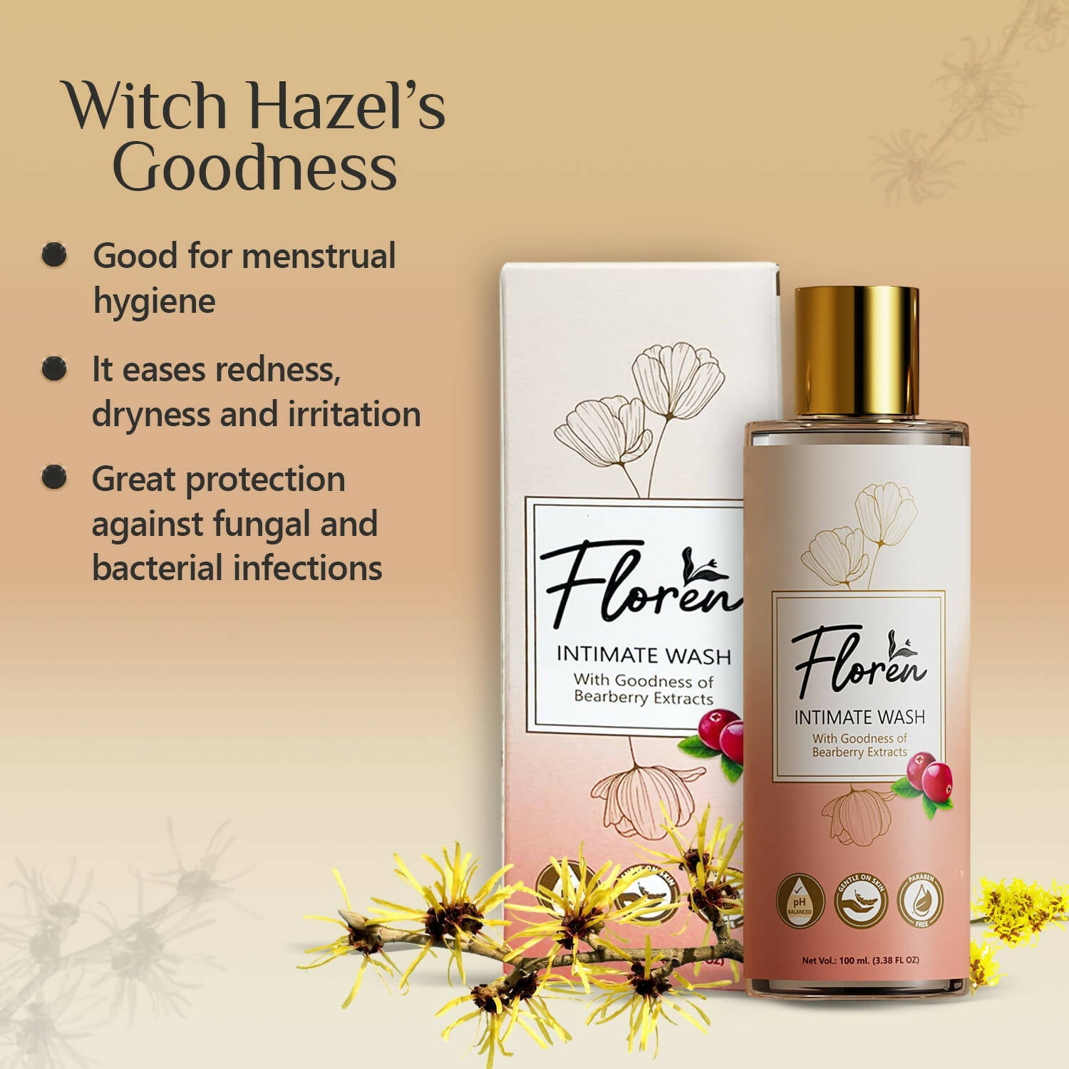 Floren Intimate Hygiene Wash & Intimate Oil for Women