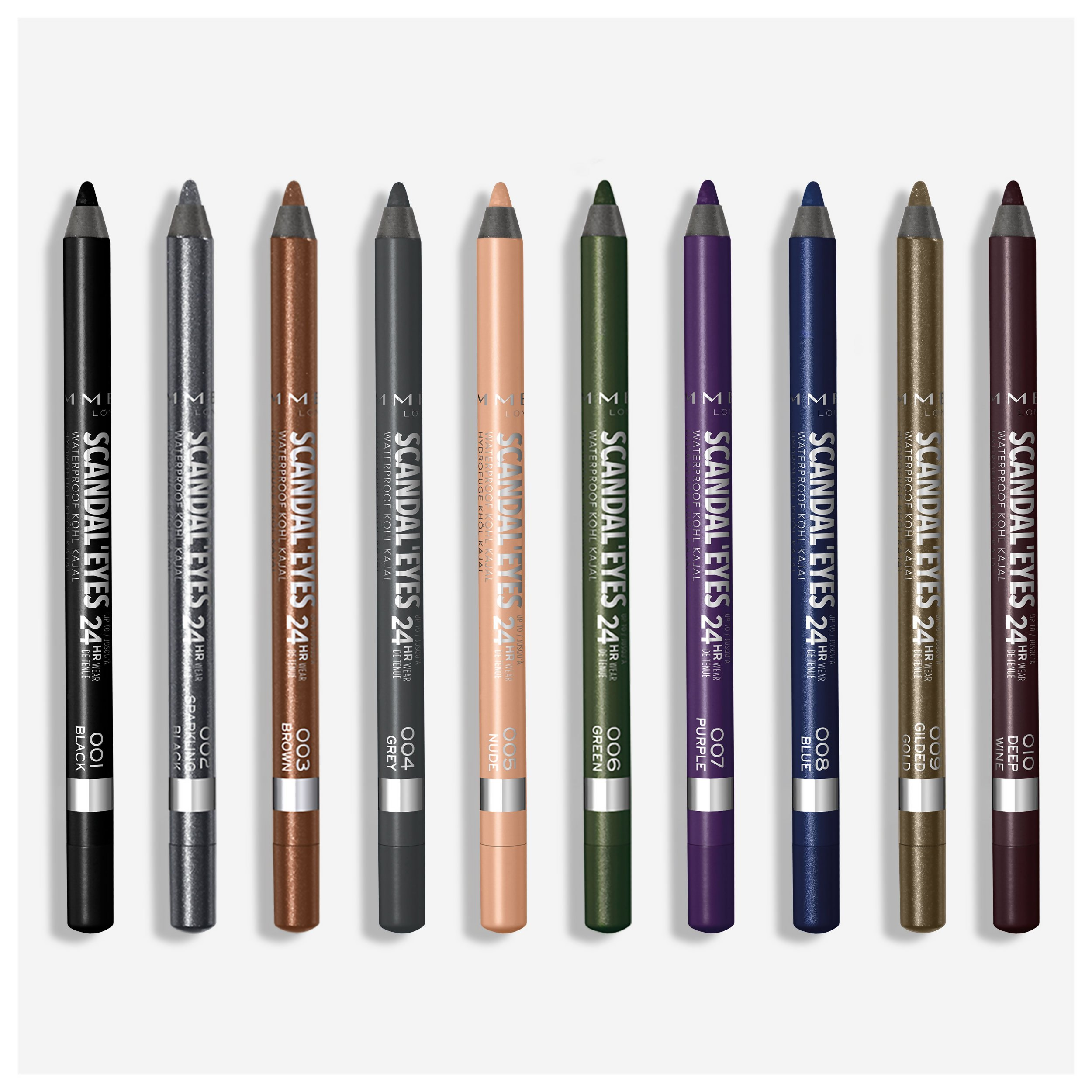 Rimmel London Scandaleyes Waterproof Kohl Kajal Liner - Black