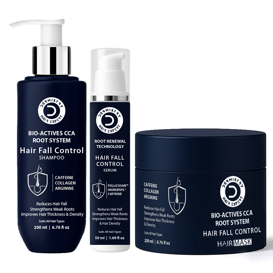 Dermistry Follicusan Hairgenyl & Caffeine Anti Hair Fall Control Serum Mask & Shampoo