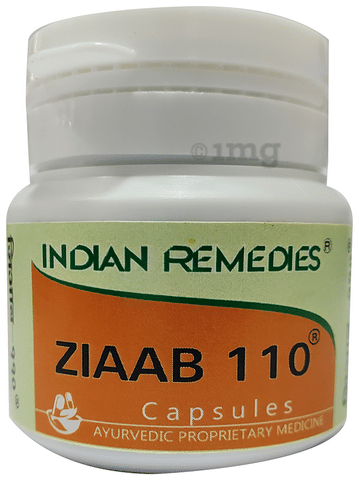 Indian Remedies Ziaab 110 Capsules