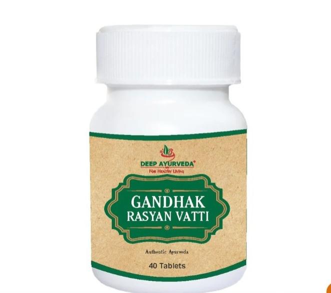 Deep Ayurveda Maha Gandhak Rasa Tablets