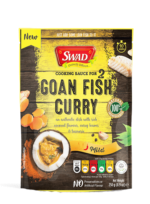 Swad Goan Fish Curry Mild 250gm