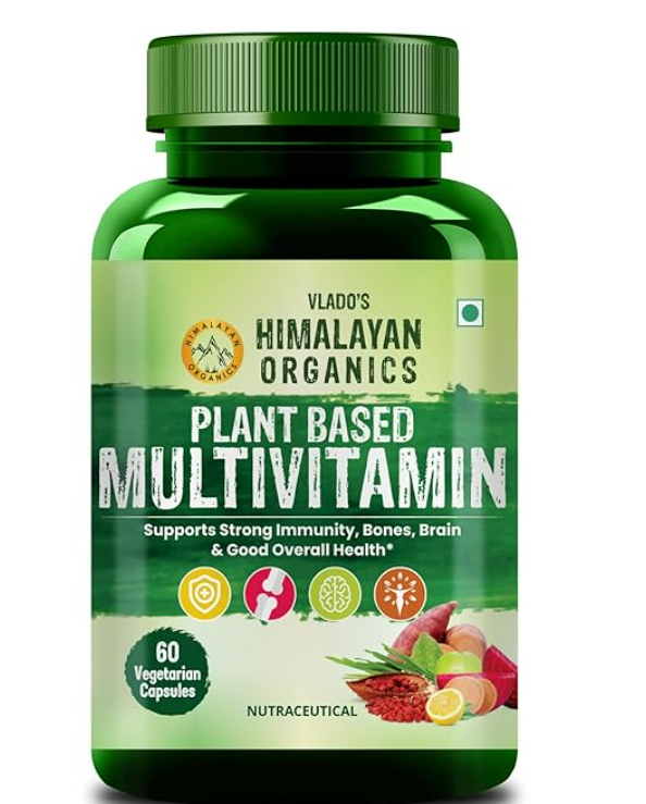 Himalayan Organics Plant Based Multivitamin Capsules