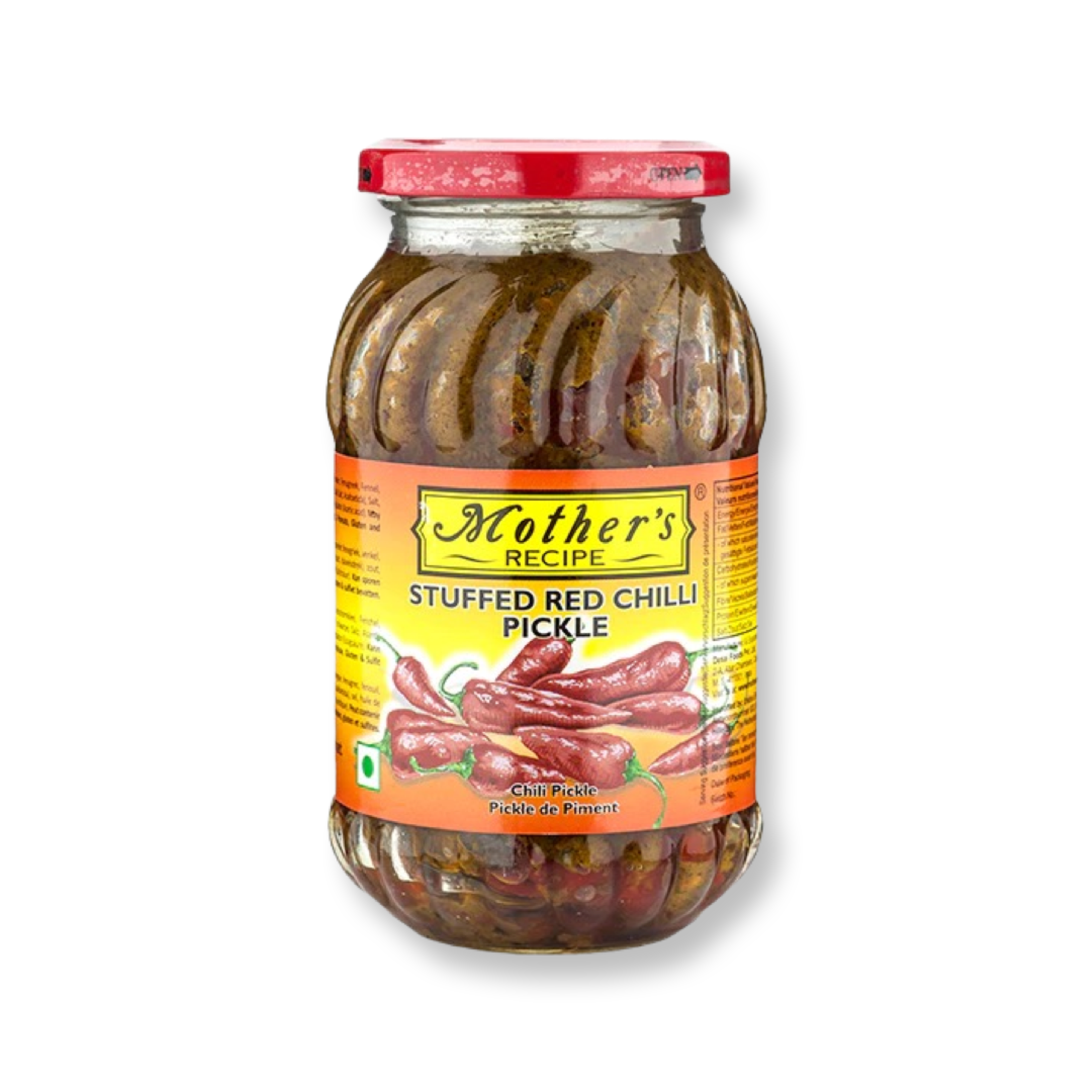 Mother’s stuffed red chilli pickle 500gm