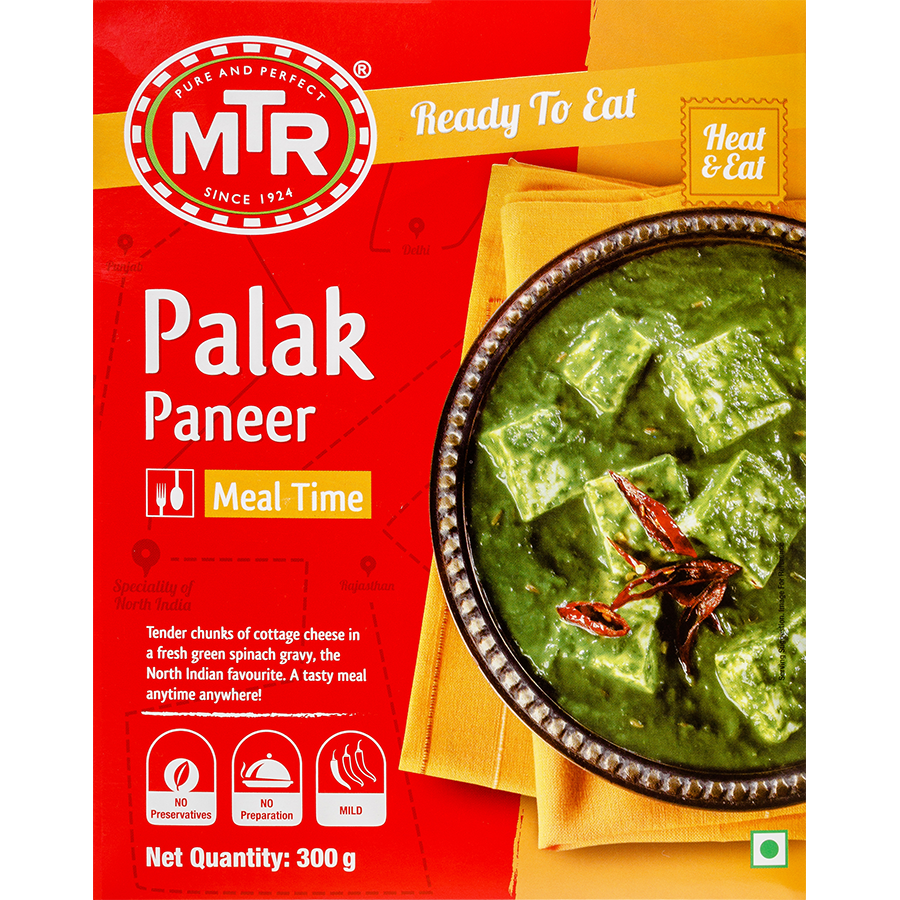 MTR Palak paneer 300g