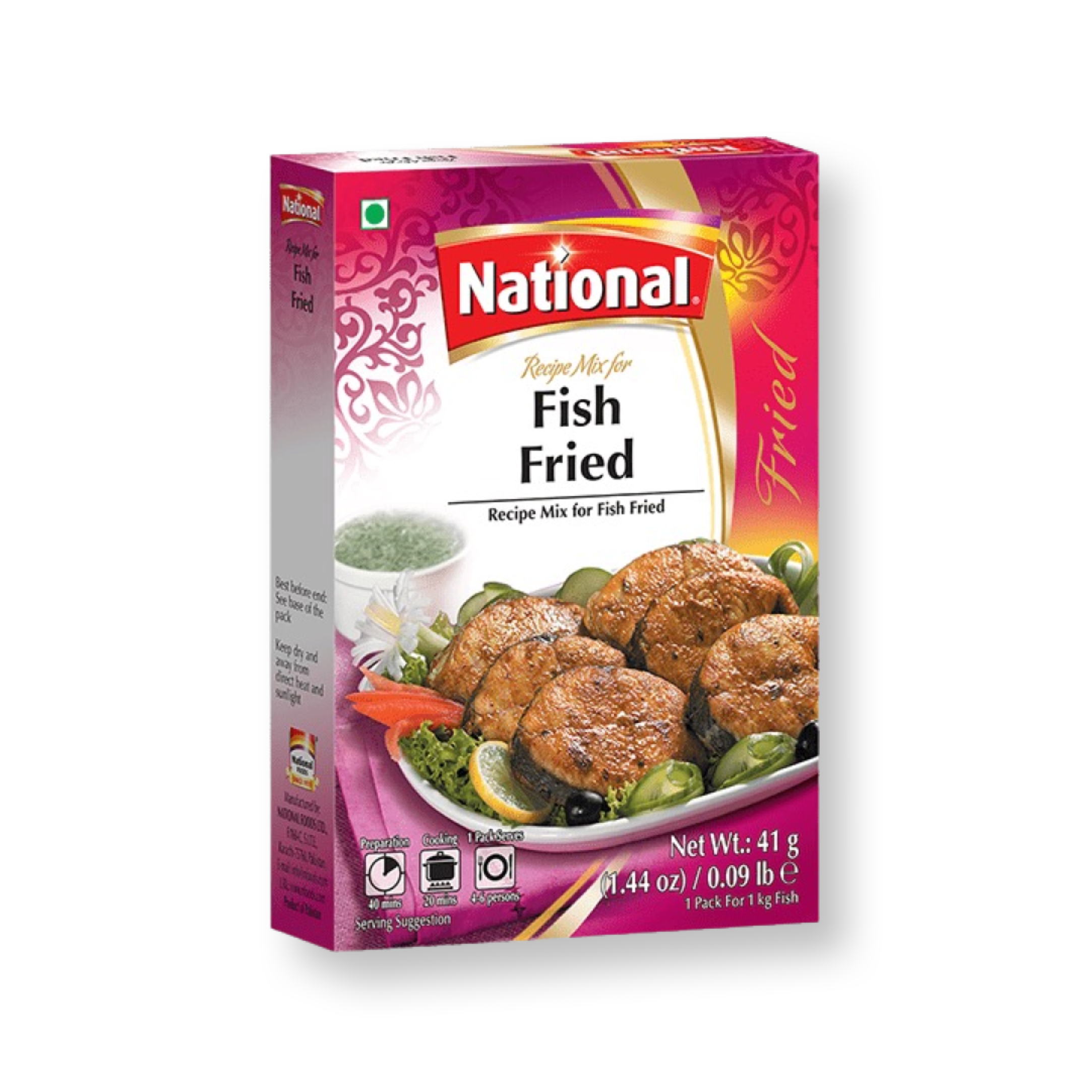 National Seasoning Mix Fish Fried 41g