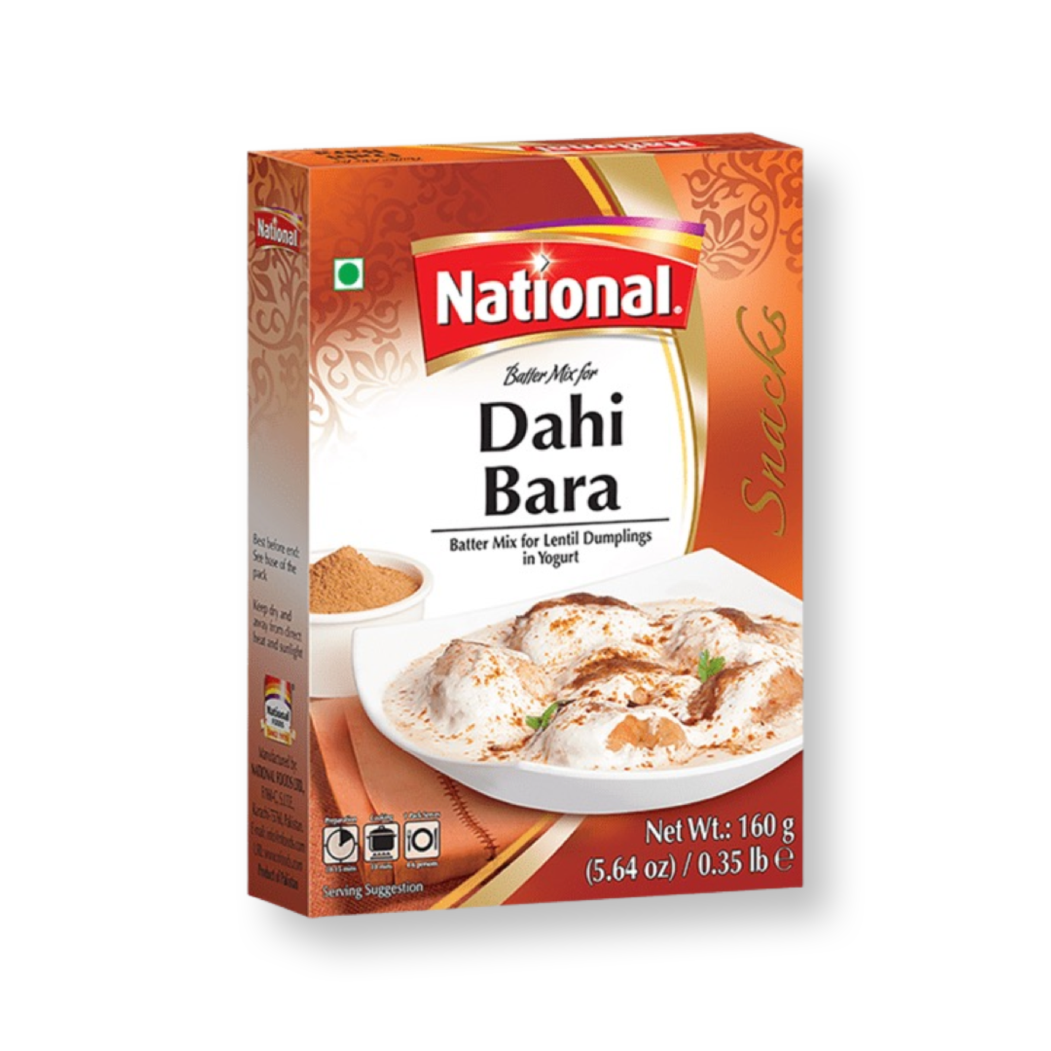National Instant Mix Dahi Bara 160g