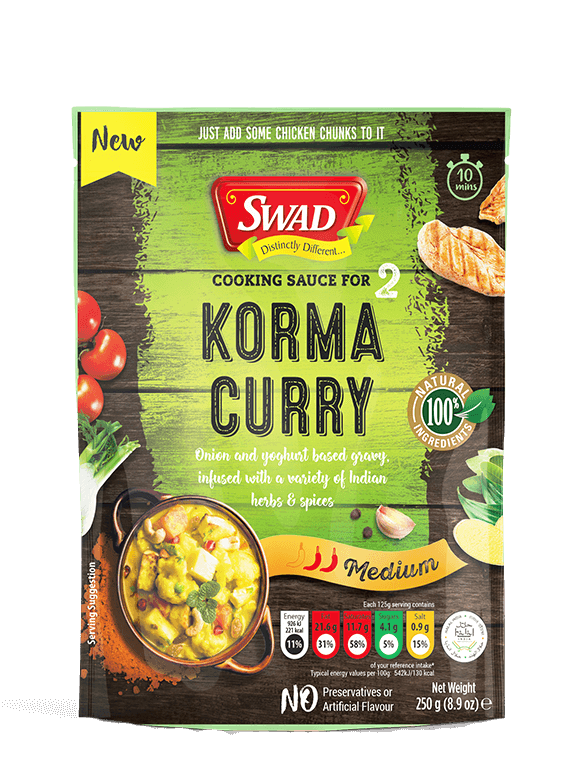 Swad Korma Curry 250gm