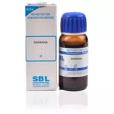 SBL Homeopathy Damiana Mother Tincture Q