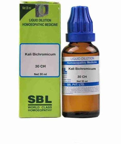 SBL Homeopathy Kali Bichromicum Dilution