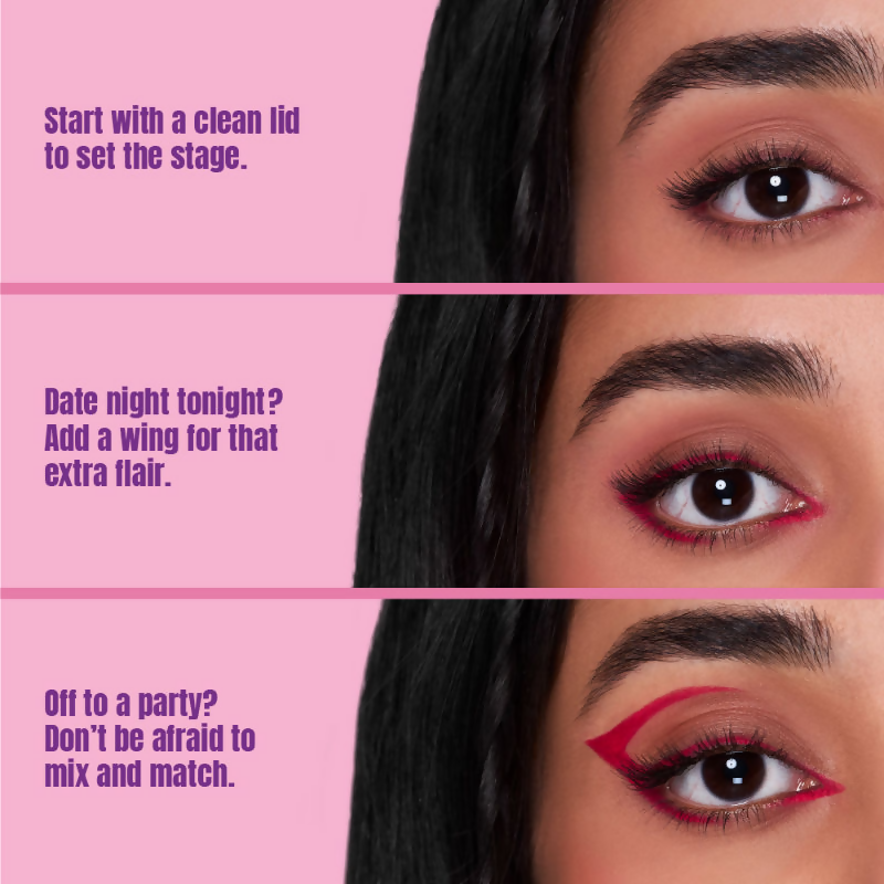 Elle 18 Eye Drama Liner - Pink
