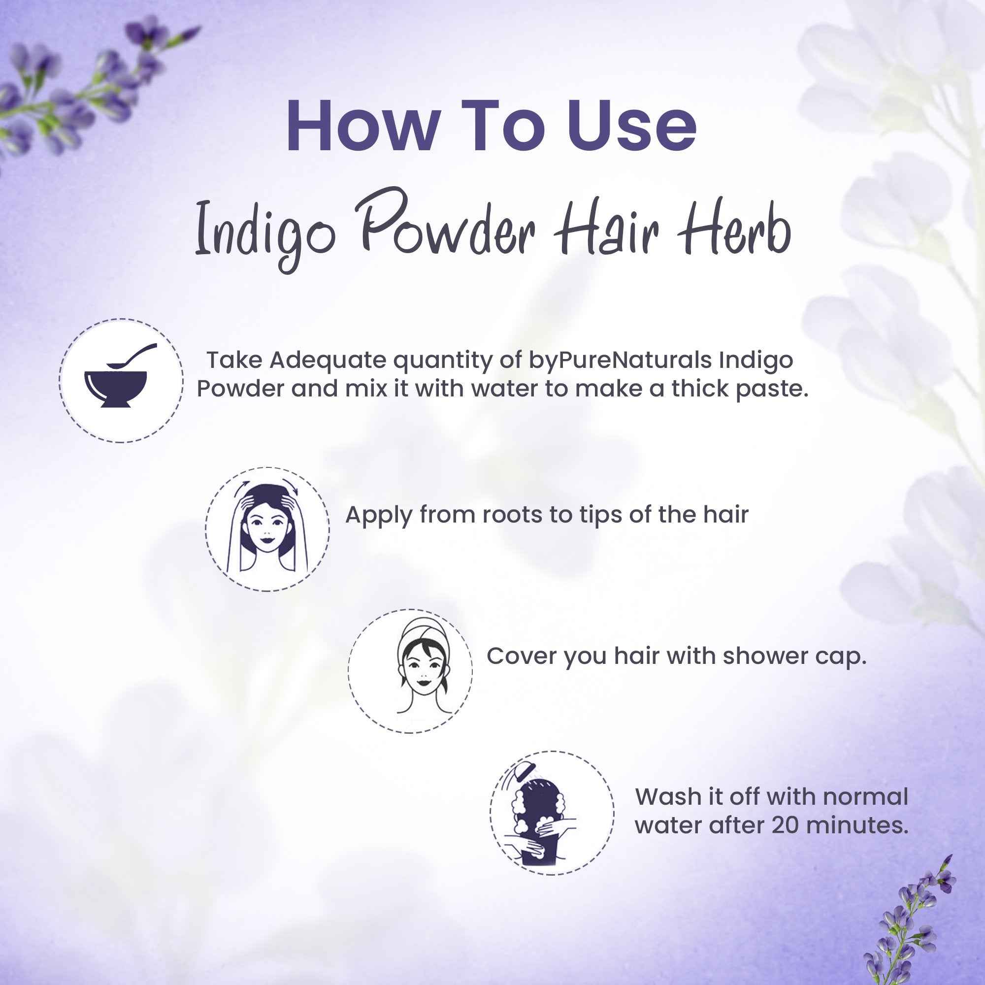 byPureNaturals Organic Indigo Powder