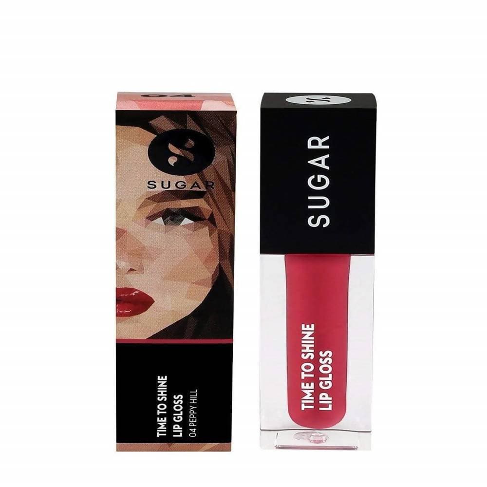 Sugar Time To Shine Lip Gloss - Peppy Hill (Bright Fuchsia)