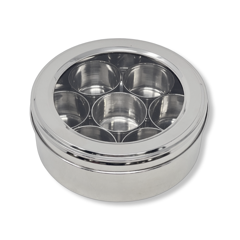 Stainless Steel Masala Dabba (Spice Container)