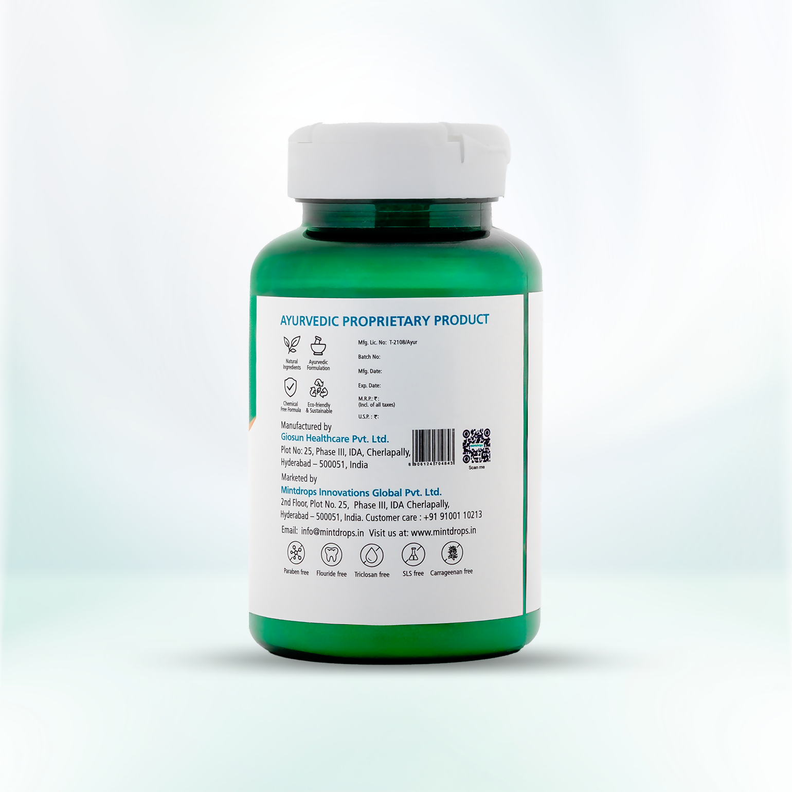 Mintdrops Herbal Tooth Powder