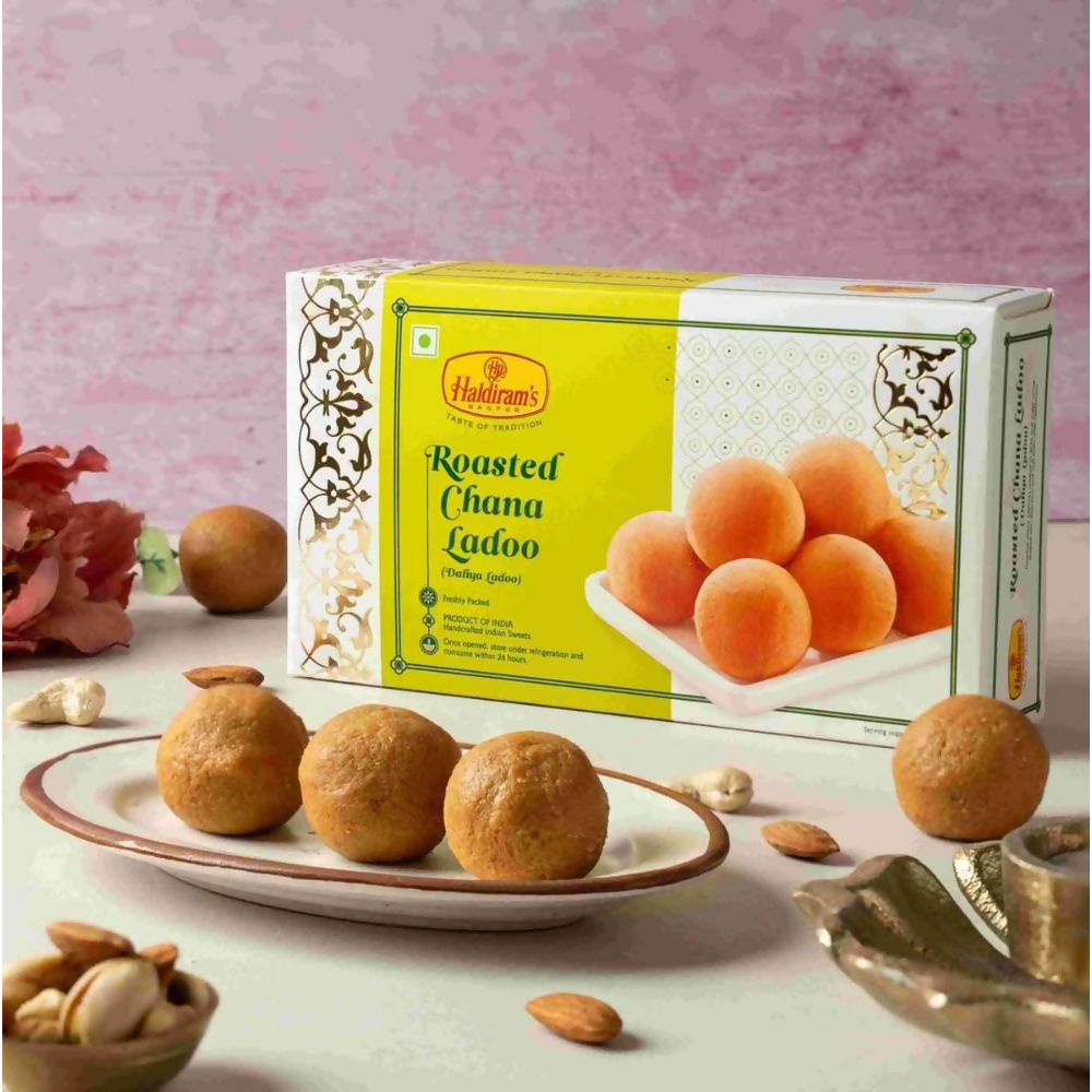 Haldiram's Roasted Chana Ladoo