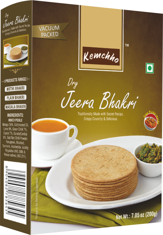 Kemchho Jeera Bhakri 200g