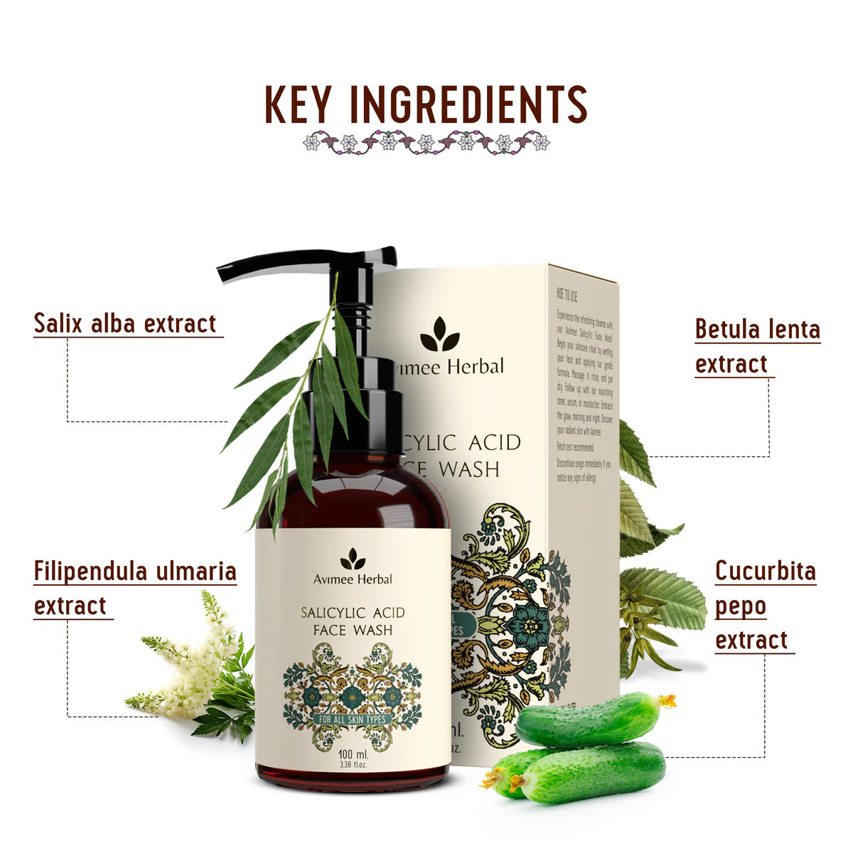 Avimee herbal Salicylic Acid Face Wash