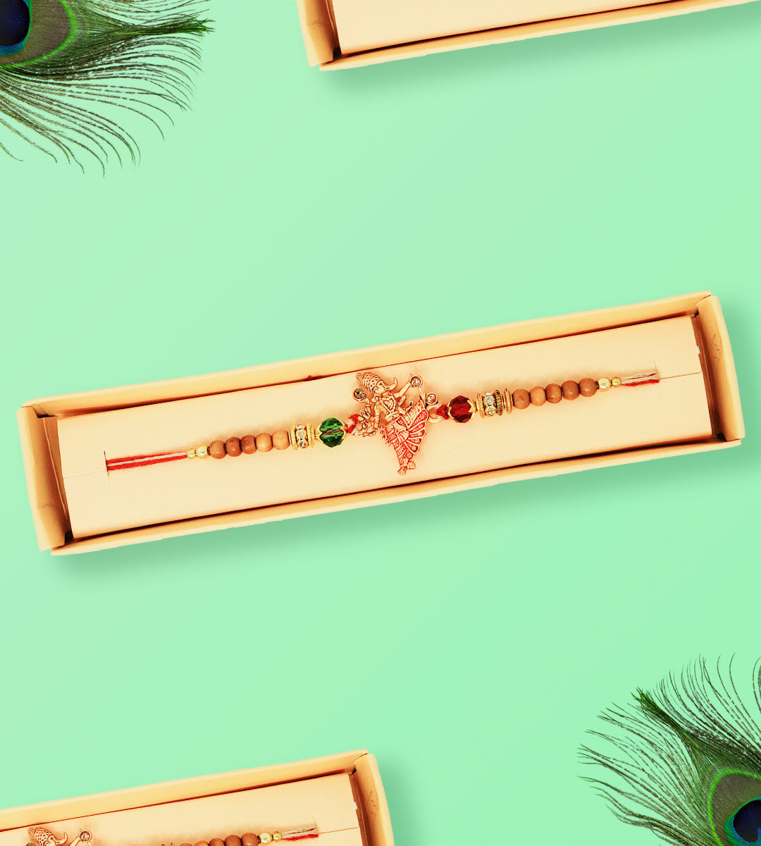 Kiva Dancing Ganesh Rakhi