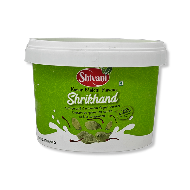 Shivani Kesar-Elaichi Shrikhand 500g