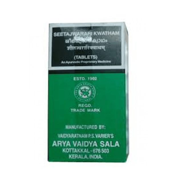 Kottakkal Arya Vaidyasala Seethajwarari Kwatham Tablets