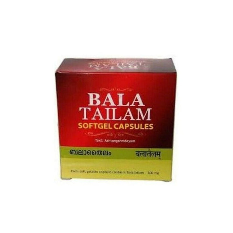 Kottakkal Arya Vaidyasala Bala Tailam Soft Gel Capsules