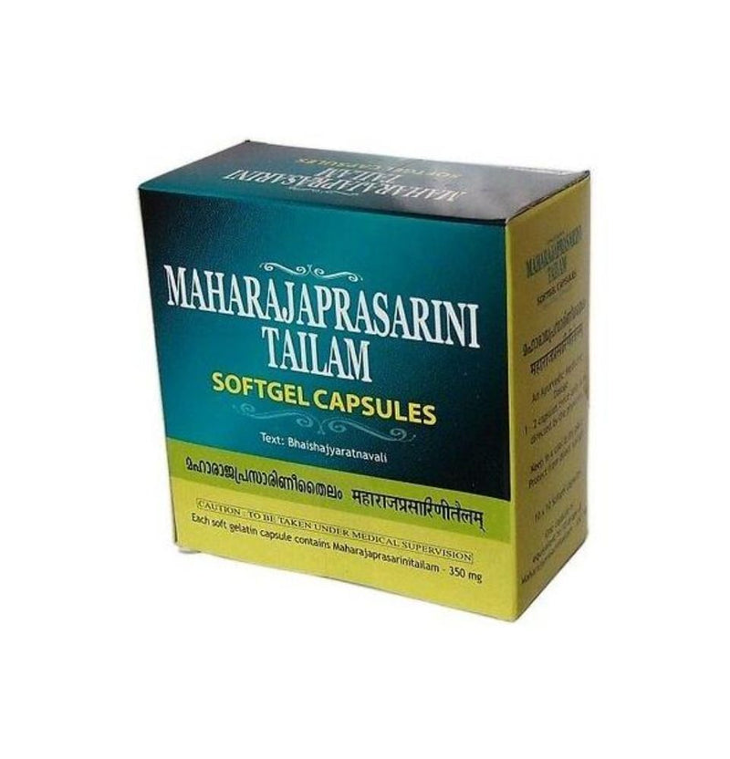 Kottakkal Arya Vaidyasala Maharajaprasarani Tailam Soft Gel Capsules